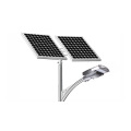 Éclairage solaire tête de réverbère solaire de 12V 24VDC 65W LED avec panneau solaire et énergie solaire